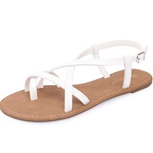 Huayuanwell Women's Gladiator Flat Sandals